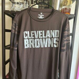 Cleveland Browns Long Sleeve Fanatics Breathable Shirt